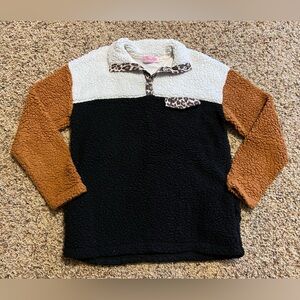 Pink Lily Sherpa size small